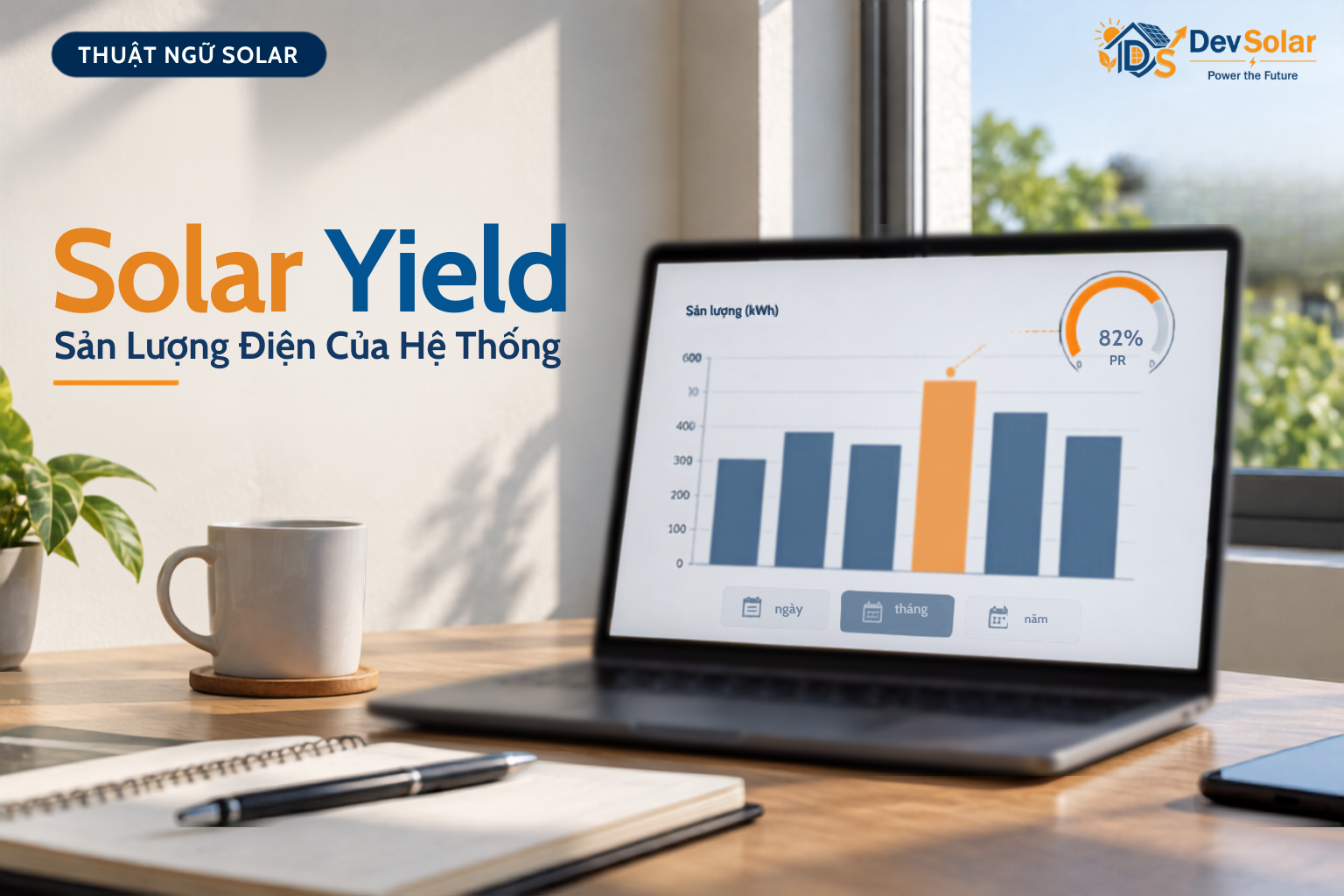 Solar Yield Là Gì? Vì Sao kWh/kWp Là Thước Đo Công Bằng Hơn Sản Lượng Thô