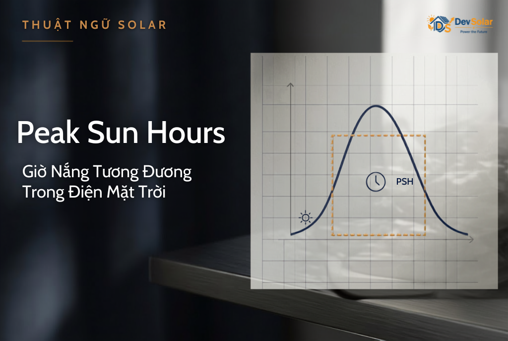 Peak Sun Hours – Công Cụ Quy Đổi Bức Xạ Mặt Trời Thành Sản Lượng Ước Tính