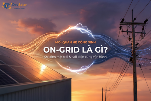 On-grid Là Gì? Mối Quan Hệ Cộng Sinh Giữa Điện Mặt Trời Và Lưới Điện Quốc Gia