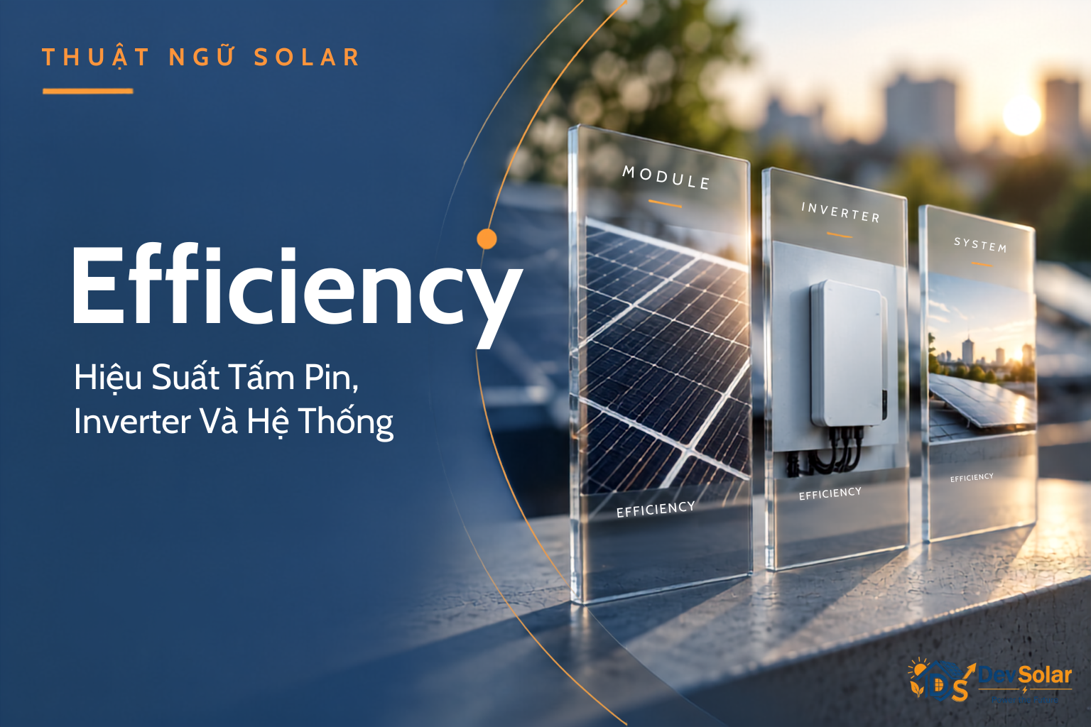 Efficiency Là Gì? Ba Cấp Độ Hiệu Suất Trong Hệ Thống Điện Mặt Trời Bạn Cần Phân Biệt