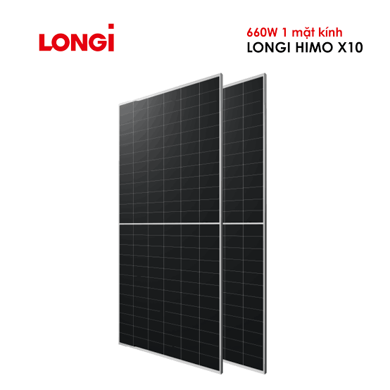 Tấm pin năng lượng mặt trời LONGi Solar 630W
